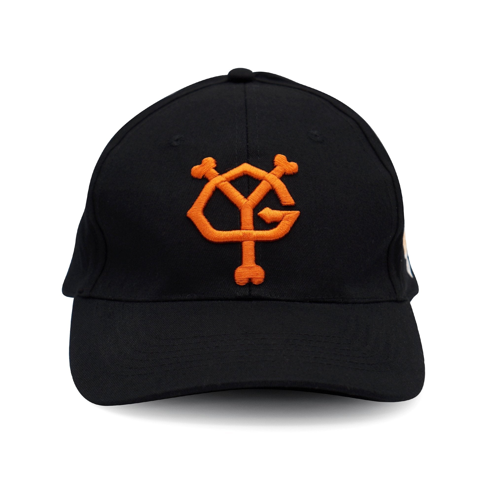 Retro Japan Tokyo Yomiuri Giants 80th Anniversary Promotional Hat Cap Black - Sugoi JDM