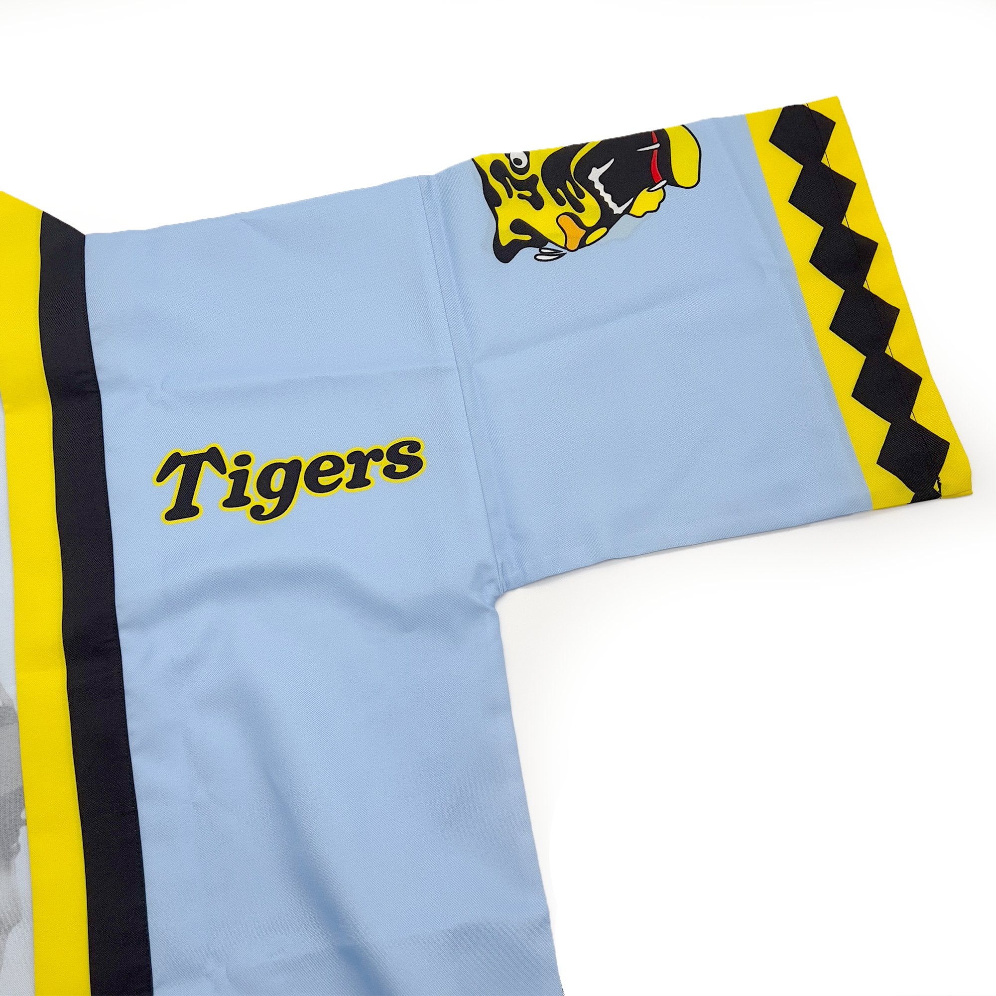 Retro Japanese Baseball Hanshin Tigers Matsuri Happi Coat Takumi Akiyama - Sugoi JDM