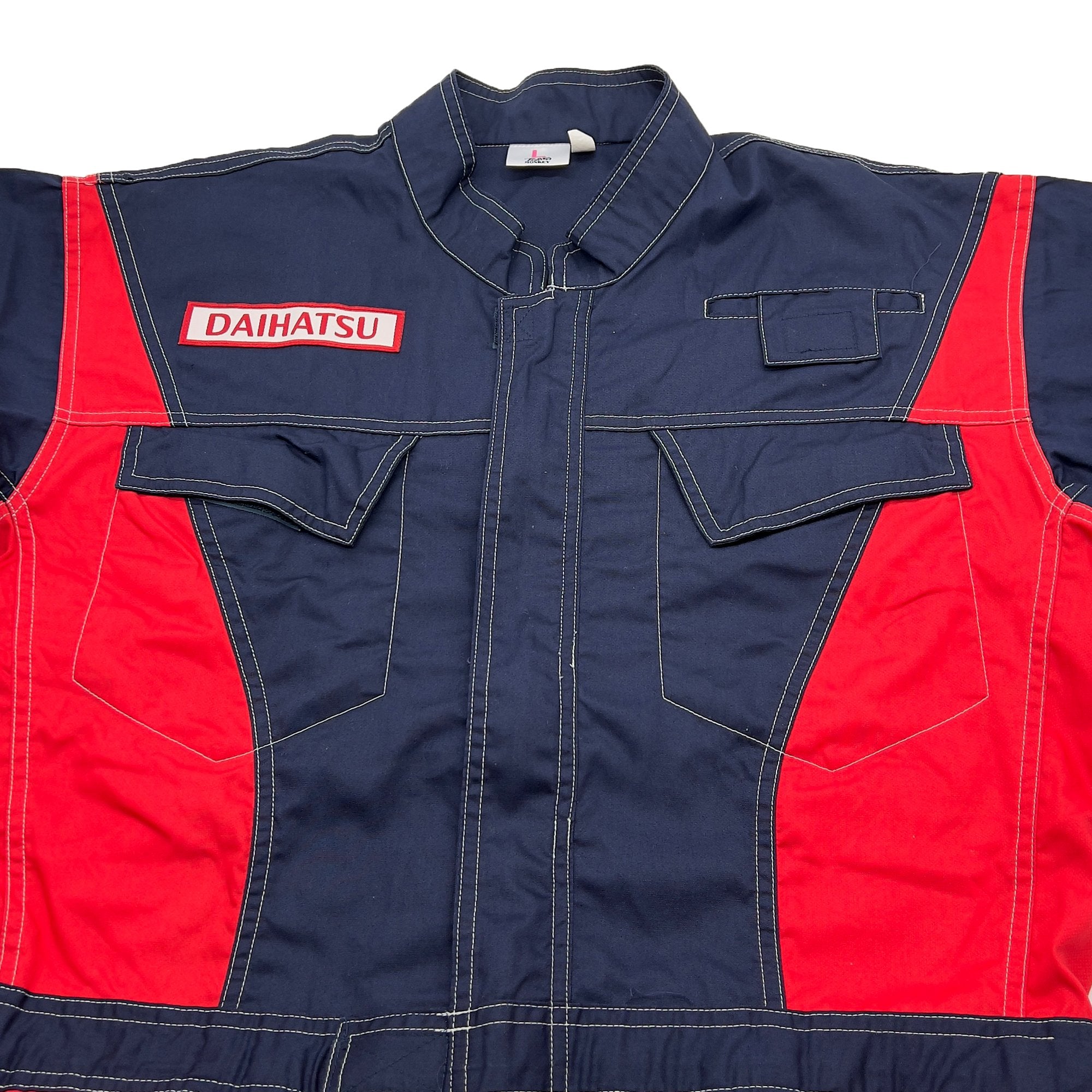 Retro JDM Daihatsu Kei Car Truck Summer Short Sleeve Tsunagi Coveralls - Sugoi JDM