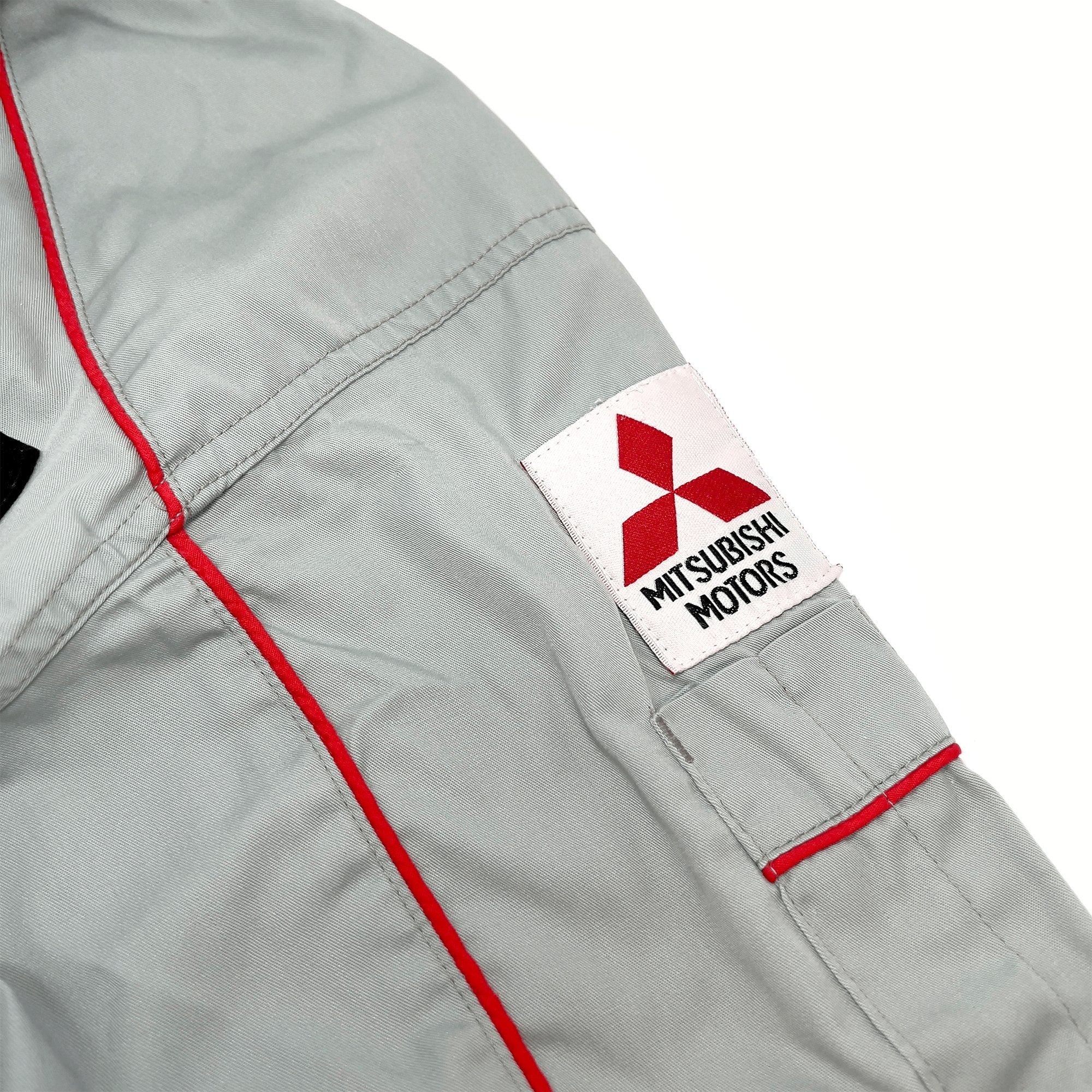 Retro JDM Japan Mitsubishi Motors Kanagawa Coveralls Tsunagi Mechanic Suite - Sugoi JDM