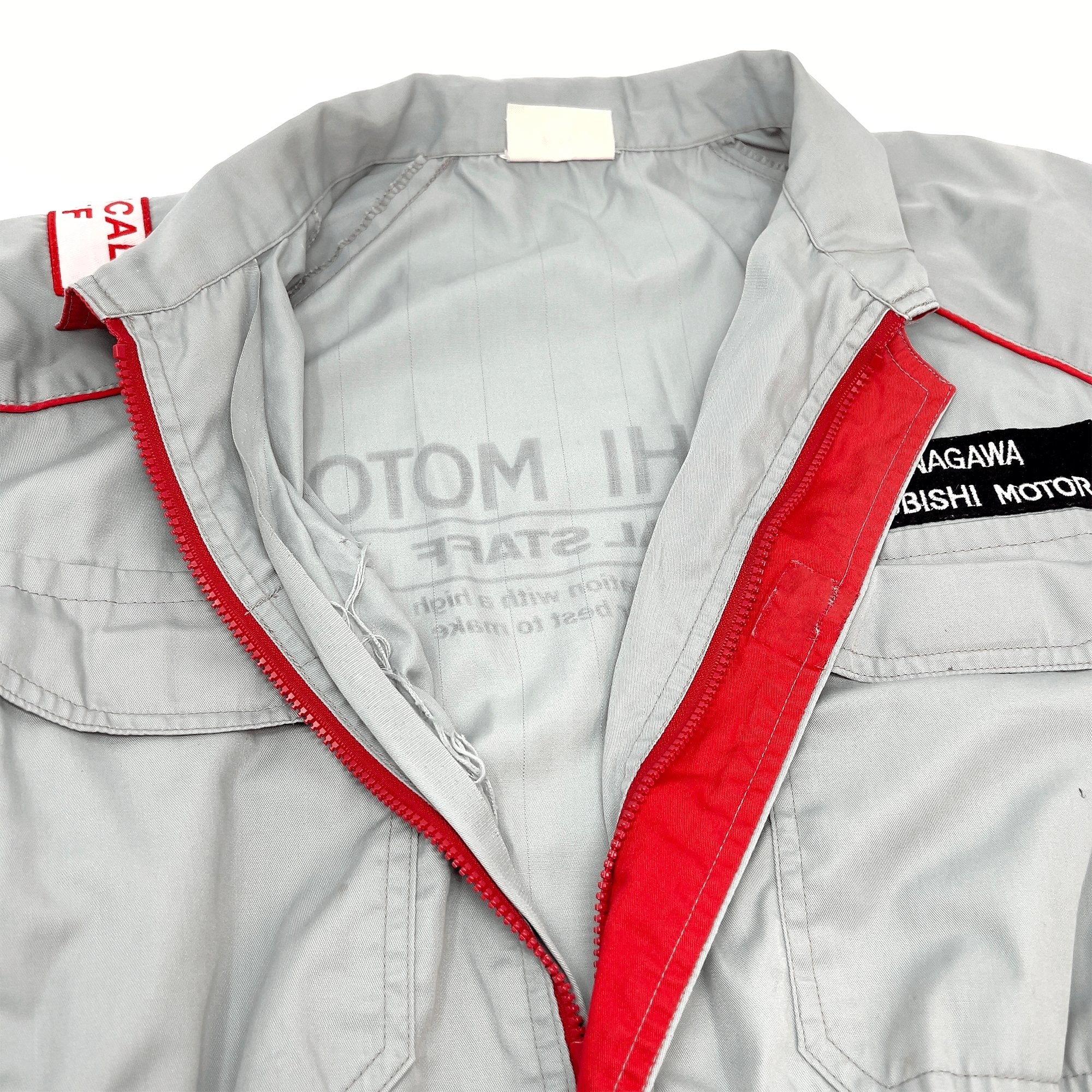 Retro JDM Japan Mitsubishi Motors Kanagawa Coveralls Tsunagi Mechanic Suite - Sugoi JDM