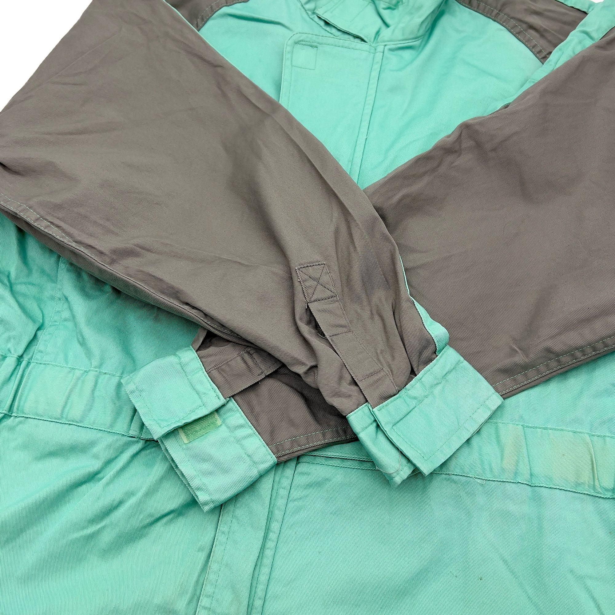 Retro JDM Japan Showa Kanagawa Nissan Motor Club Tsunagi Coverall Green - Sugoi JDM