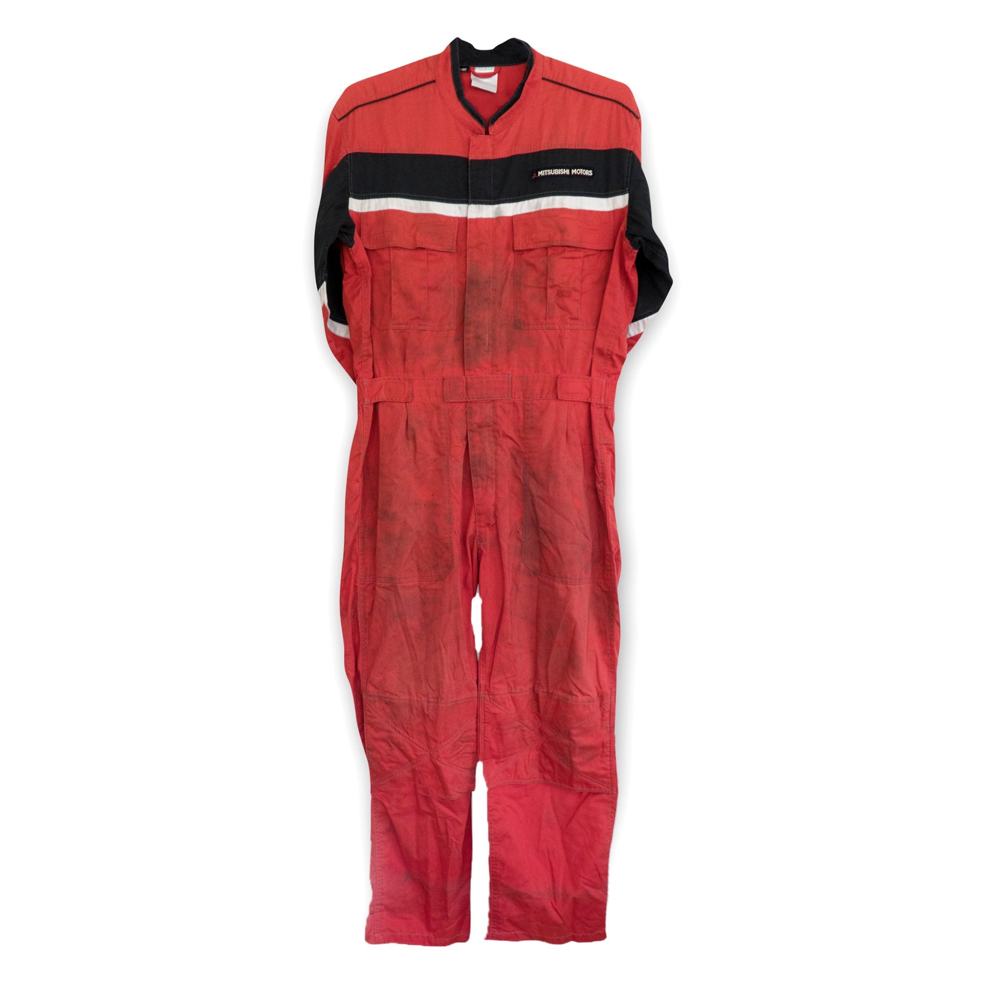 Retro JDM Ralliart Mitsubishi Motors Jumpsuit Coveralls Tsunagi Mechanic Suite - Sugoi JDM