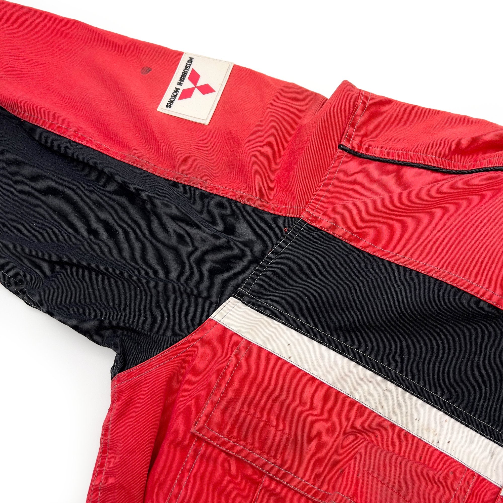 Retro JDM Ralliart Mitsubishi Motors Jumpsuit Coveralls Tsunagi Mechanic Suite - Sugoi JDM