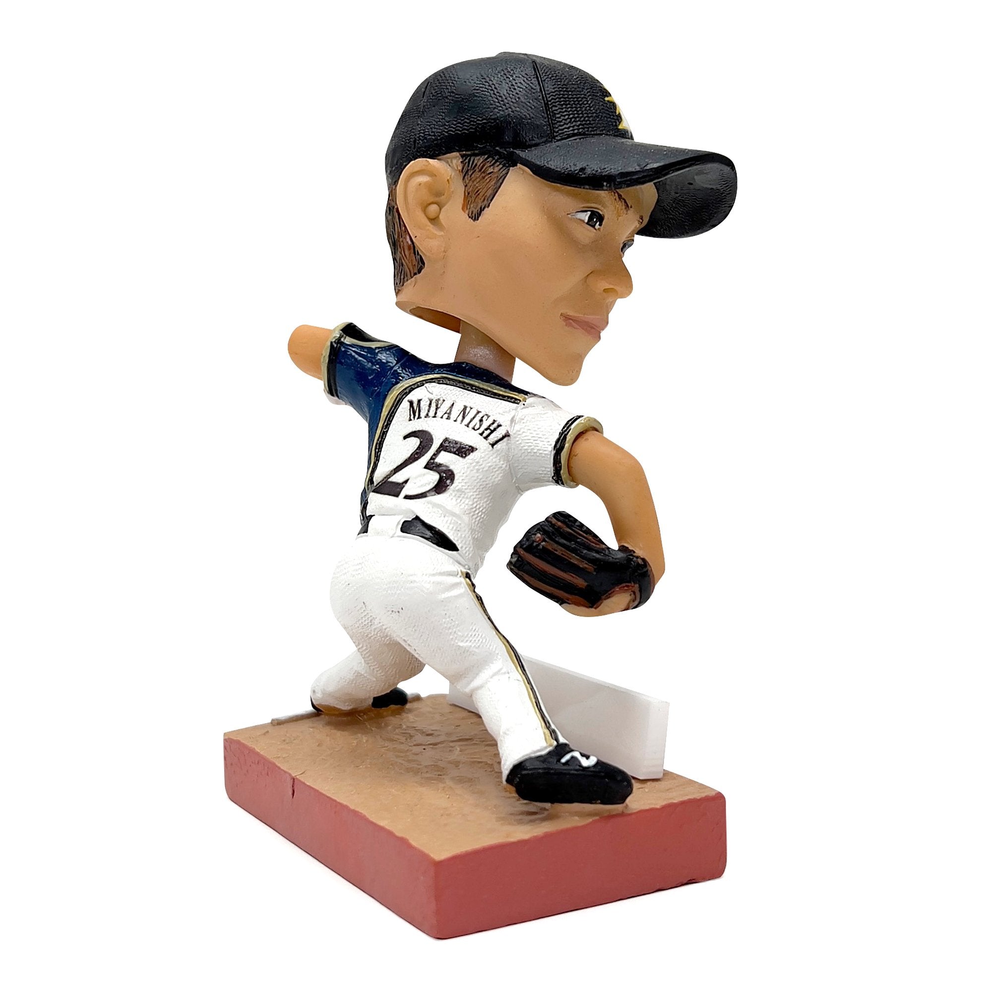 Retro Limited Japan Nippon Ham Fighters Naoki Miyanishi Bobblehead Pitcher - Sugoi JDM