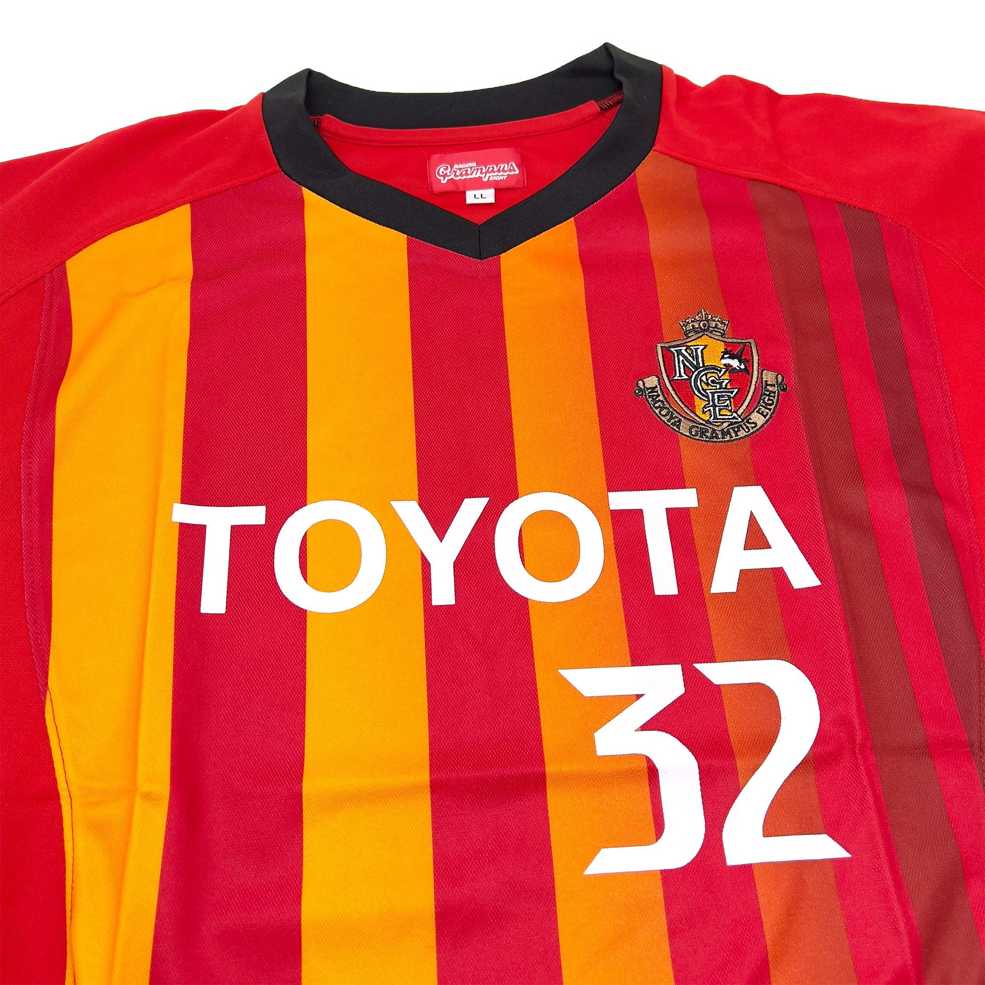 Retro New J1 League Japan Soccer Hayuma Tanaka Nagoya Grampus Toyota Jersey - Sugoi JDM