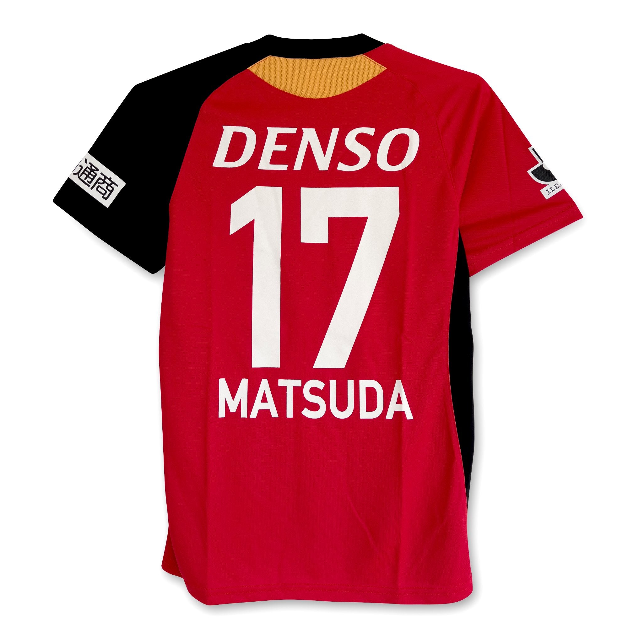 Retro New J1 League Japan Soccer Riki Matsuda Nagoya Grampus Toyota Jersey - Sugoi JDM