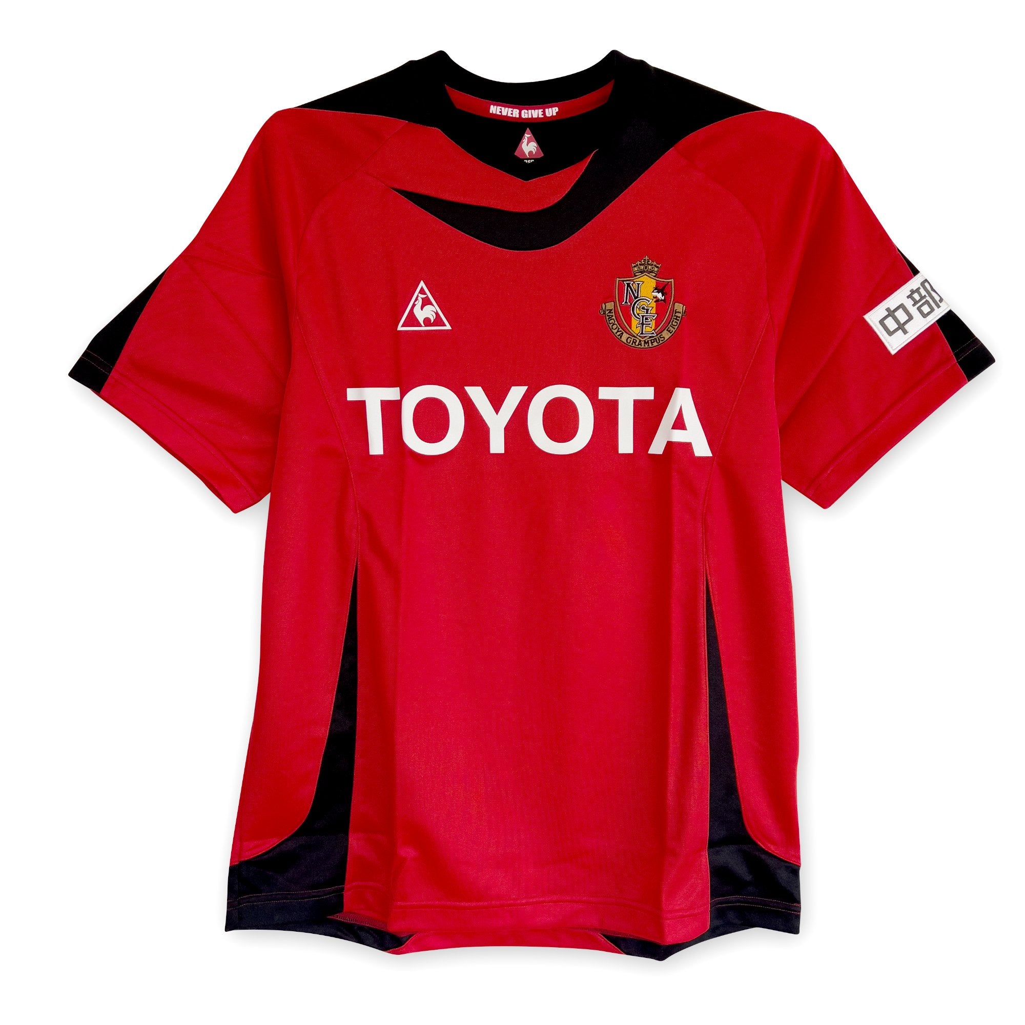 Retro New Le Coq Sportif J1 League Japan Soccer Nagoya Grampus Toyota Jersey - Sugoi JDM