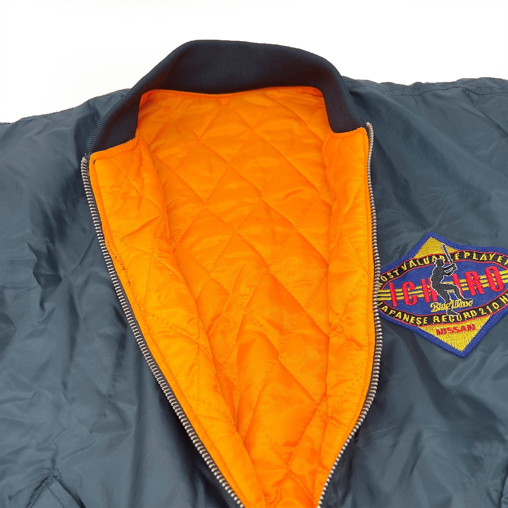 Retro Nissan Orix Blue Wave Ichiro Suzuki MVP Japanese Record 210 Hits Jacket - Sugoi JDM