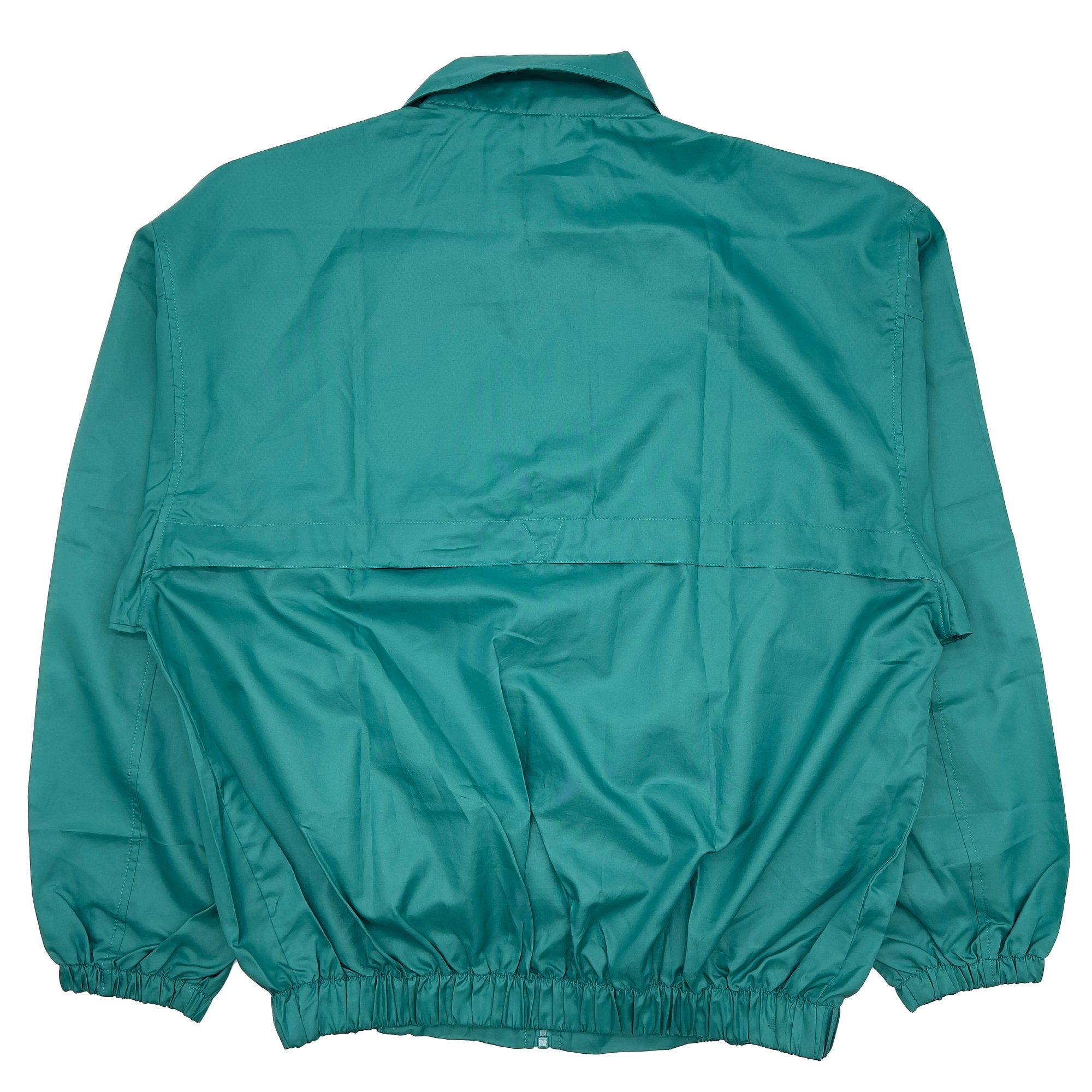 Retro Showa Era JDM Japan Isuzu Workers Mechanic Windbreaker Jacket Green - Sugoi JDM