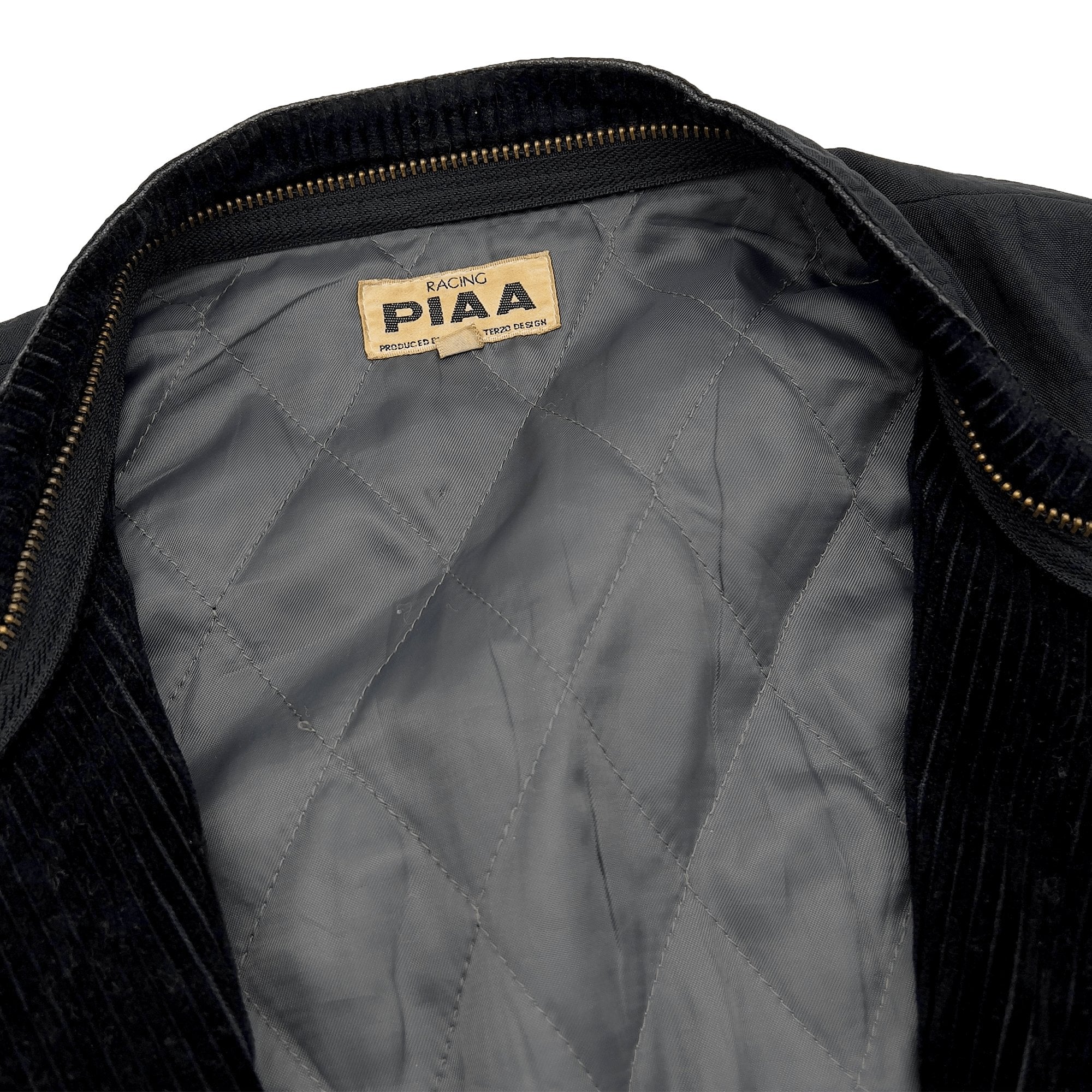 Retro Showa Era JDM Japan PIAA Racing Rally Corduroy Nylon Jacket - Sugoi JDM