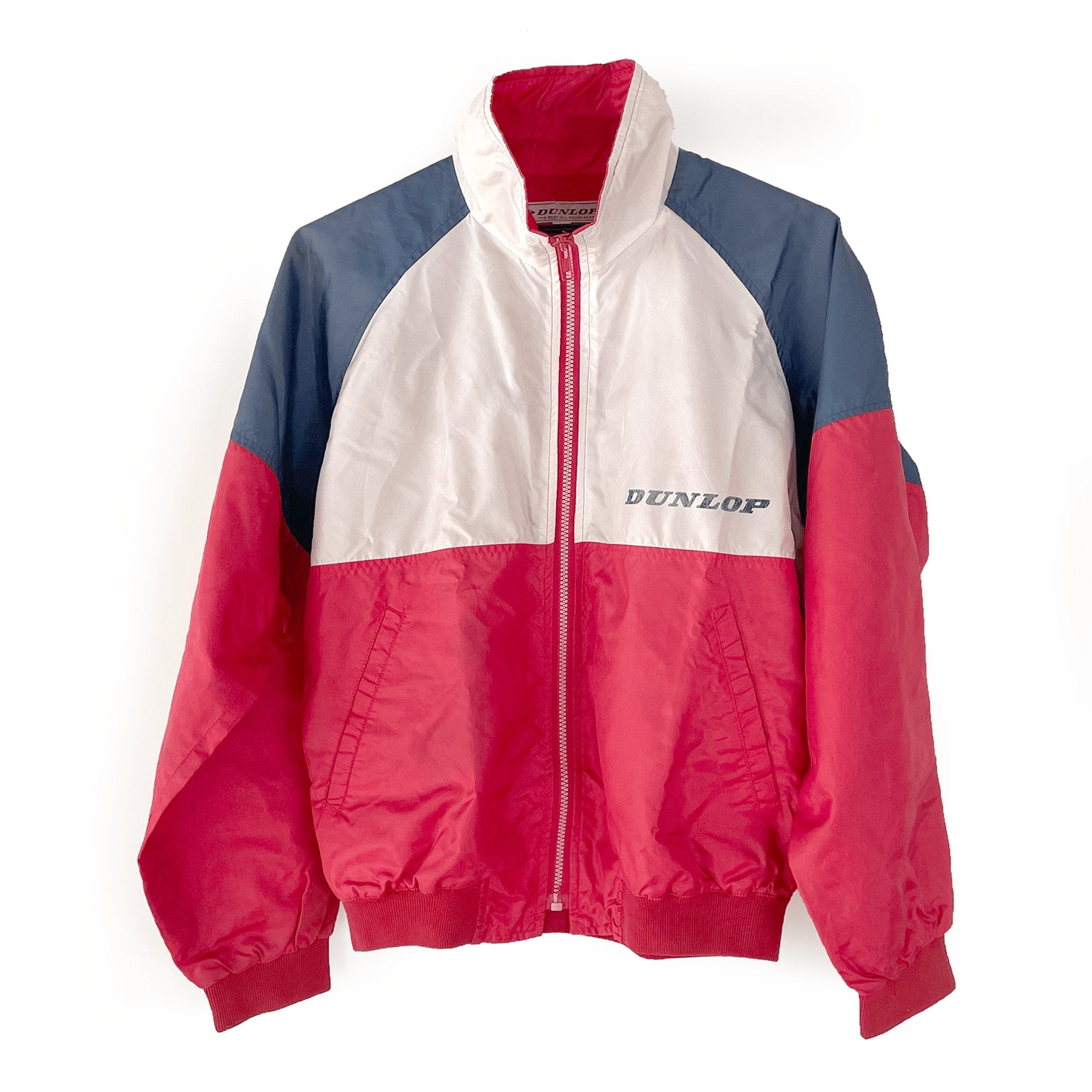 Vintage 1980s Japan JDM Dunlop Racing Team Jumper Jacket - Sugoi JDM