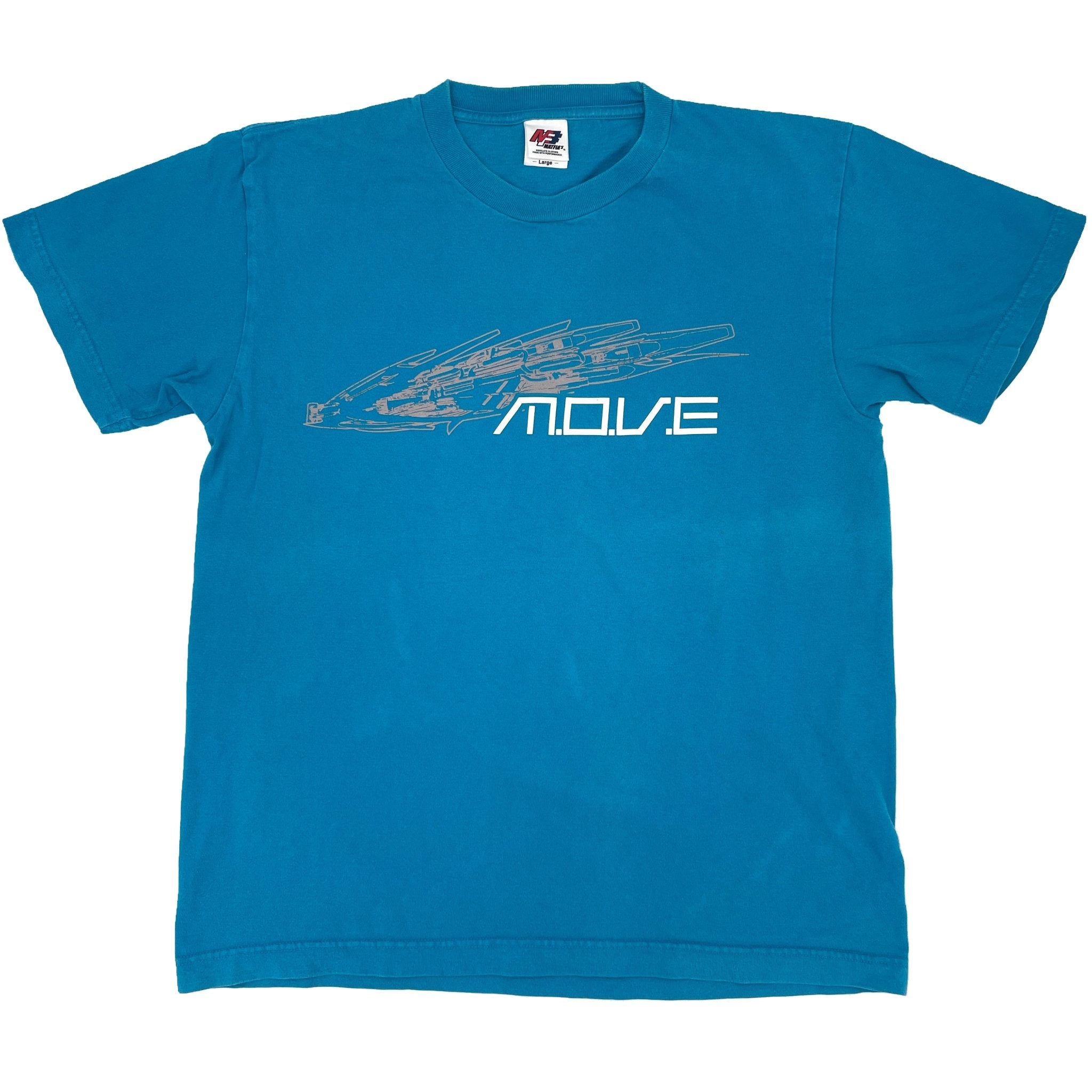 Vintage Deadstock Move Kazama Kei Office D1GP Drift Team T-Shirt - Sugoi JDM