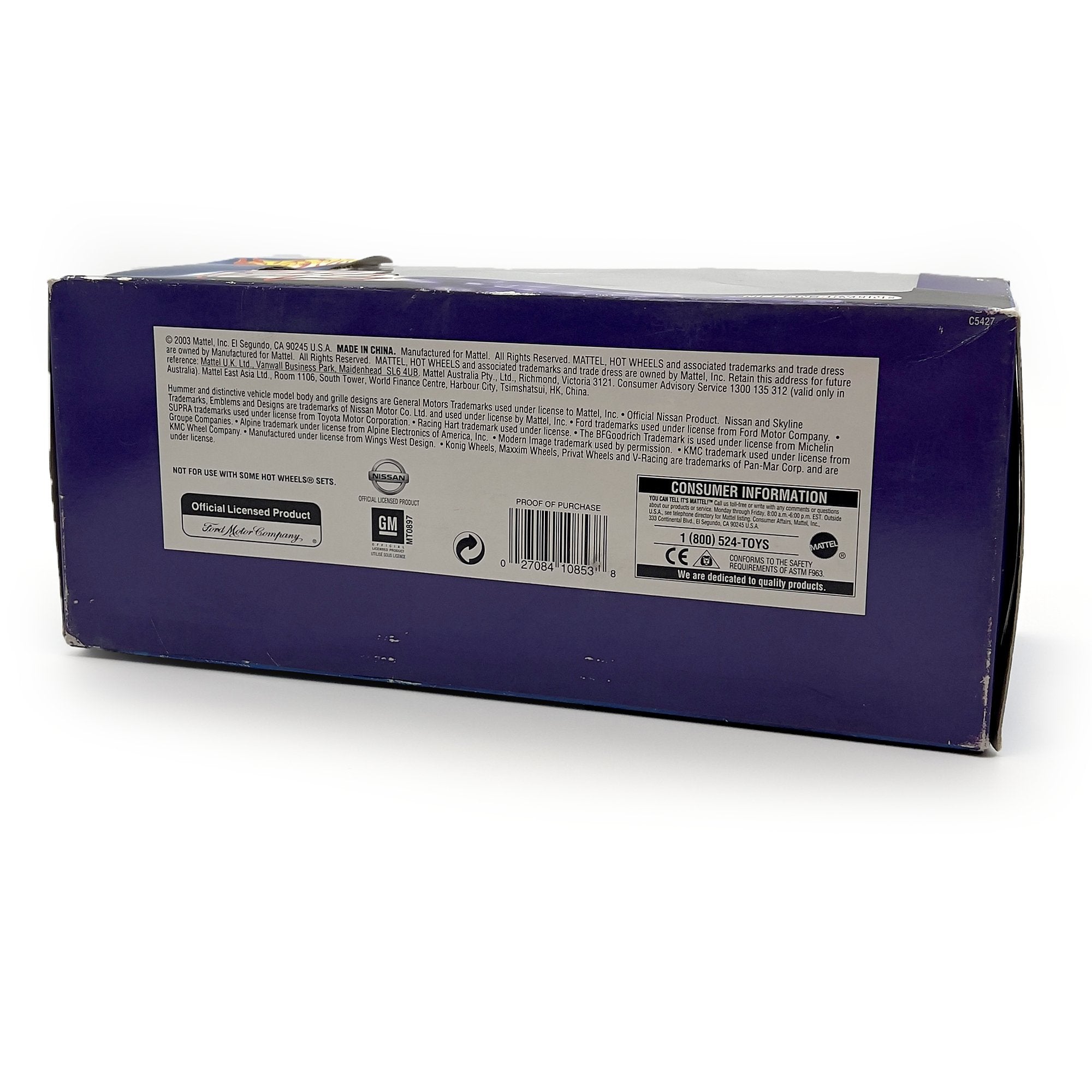 Vintage Hot Wheels Hot Tunerz Nismo Nissan Skyline Diecast Car 1:24 C5427 - Sugoi JDM