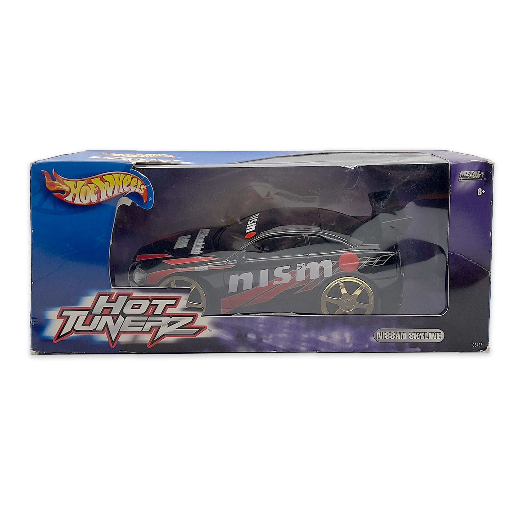 Vintage Hot Wheels Hot Tunerz Nismo Nissan Skyline Diecast Car 1:24 C5427 - Sugoi JDM