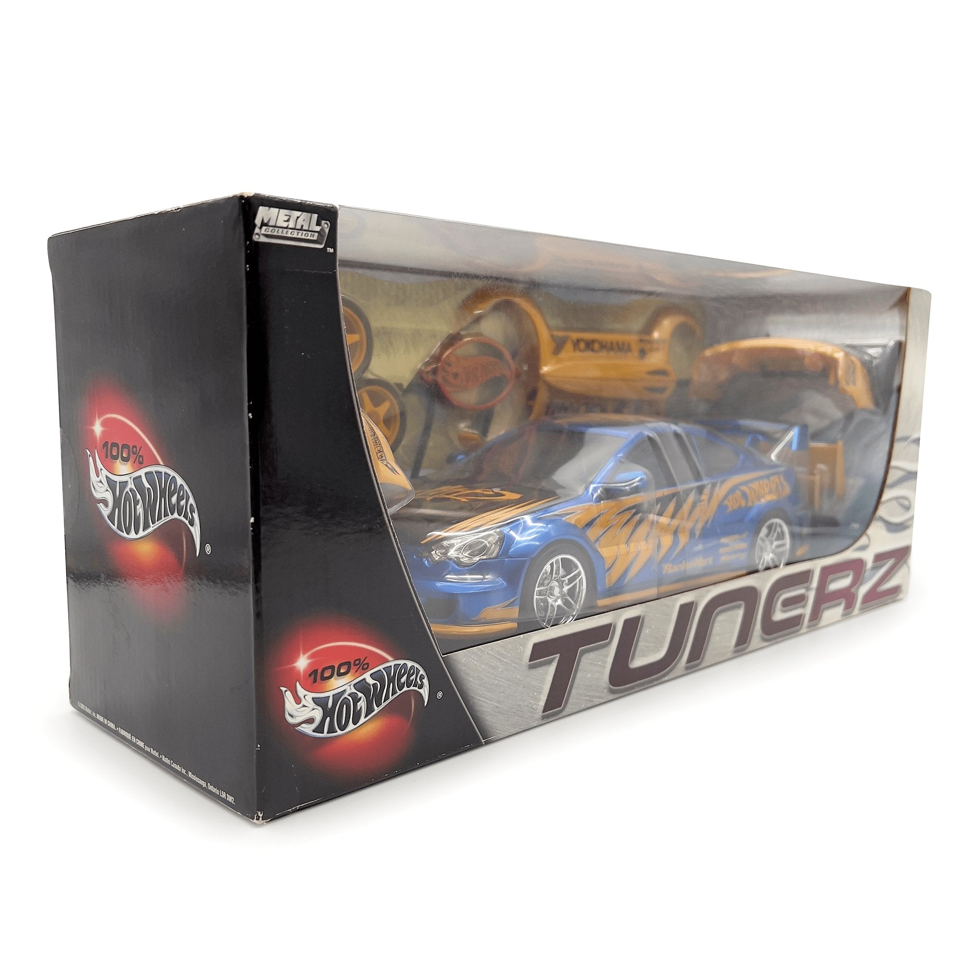 Vintage Hot Wheels Tunerz Racing Hart Acura RSX Diecast Car Blue 1:18 - Sugoi JDM