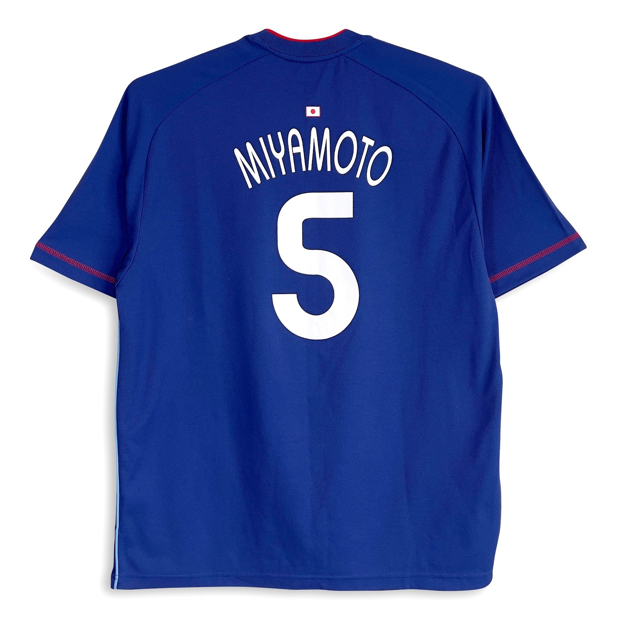 Vintage J League JFA Japan Tsuneyasu Miyamoto World Cup Jersey 1996 - Sugoi JDM