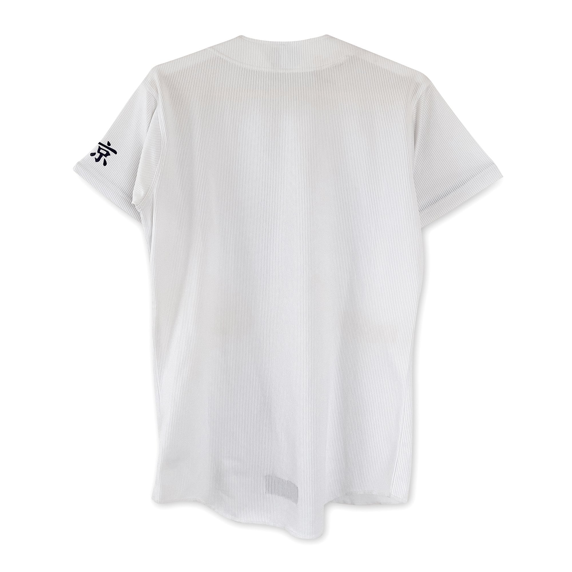 Vintage Japan Asics Koshien Tokyo Tama Gakuen High School Baseball Jersey - Sugoi JDM