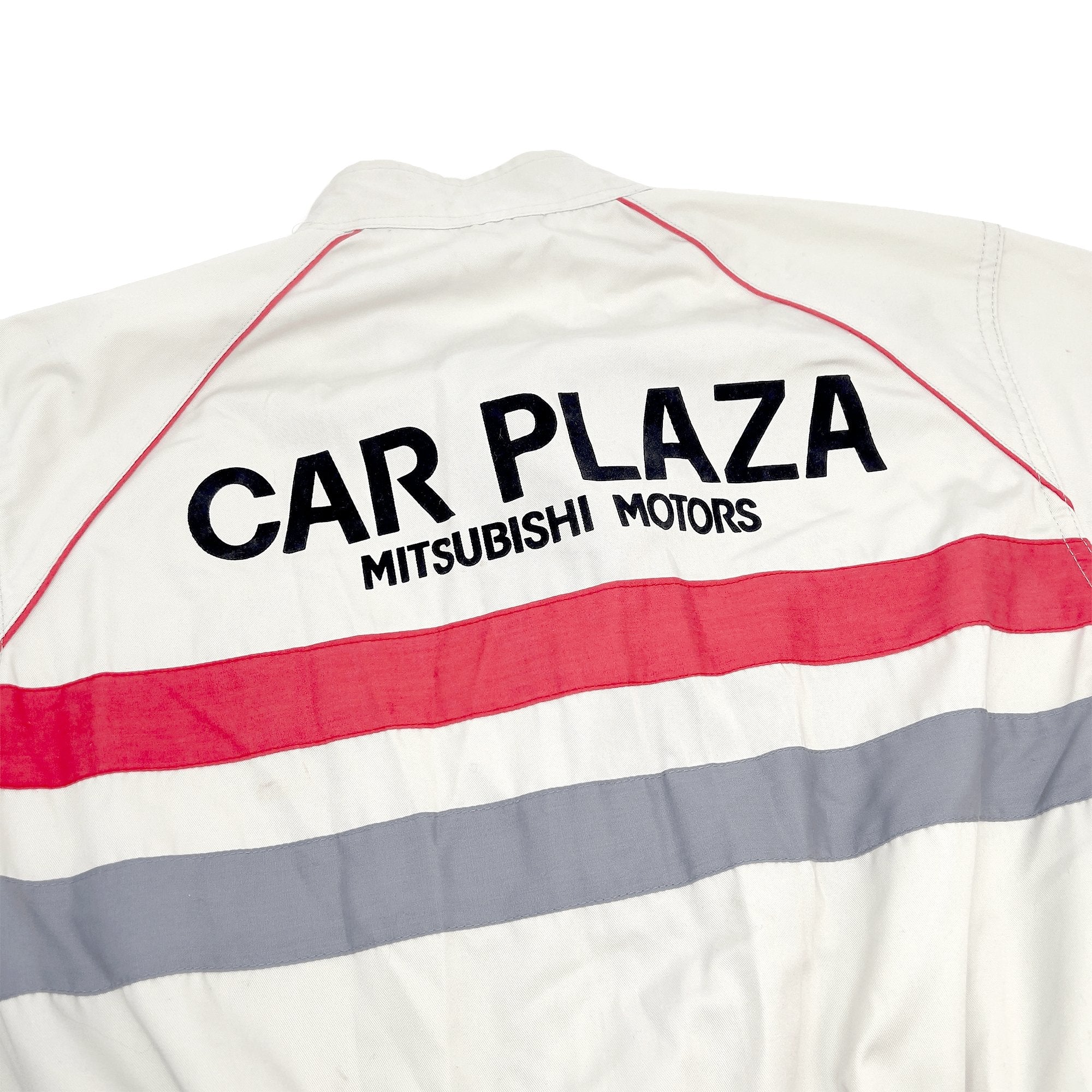 Vintage JDM Japan Mitsubishi Motors Car Plaza Coveralls Tsunagi Mechanic Suite - Sugoi JDM