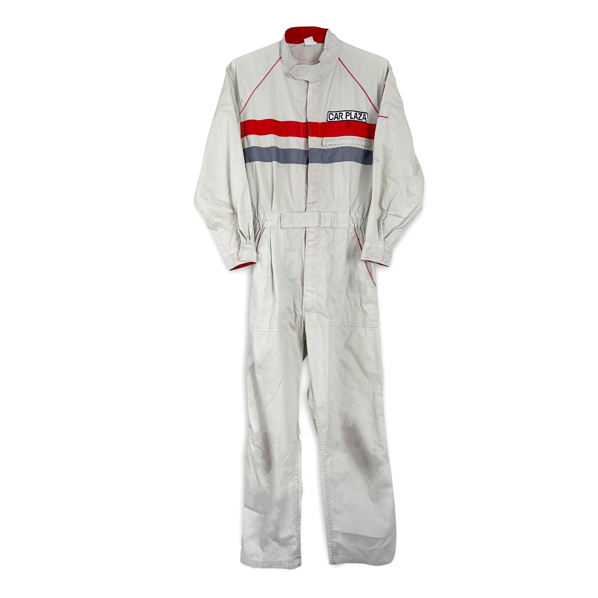 Vintage JDM Japan Mitsubishi Motors Car Plaza Coveralls Tsunagi Mechanic Suite - Sugoi JDM