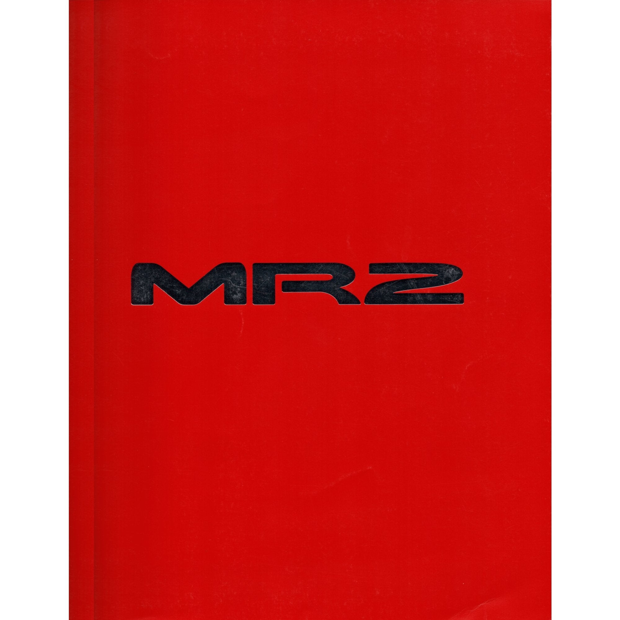 Vintage JDM Japan Showa Toyota MR2 SW20 Catalog Bonus 1989 - Sugoi JDM