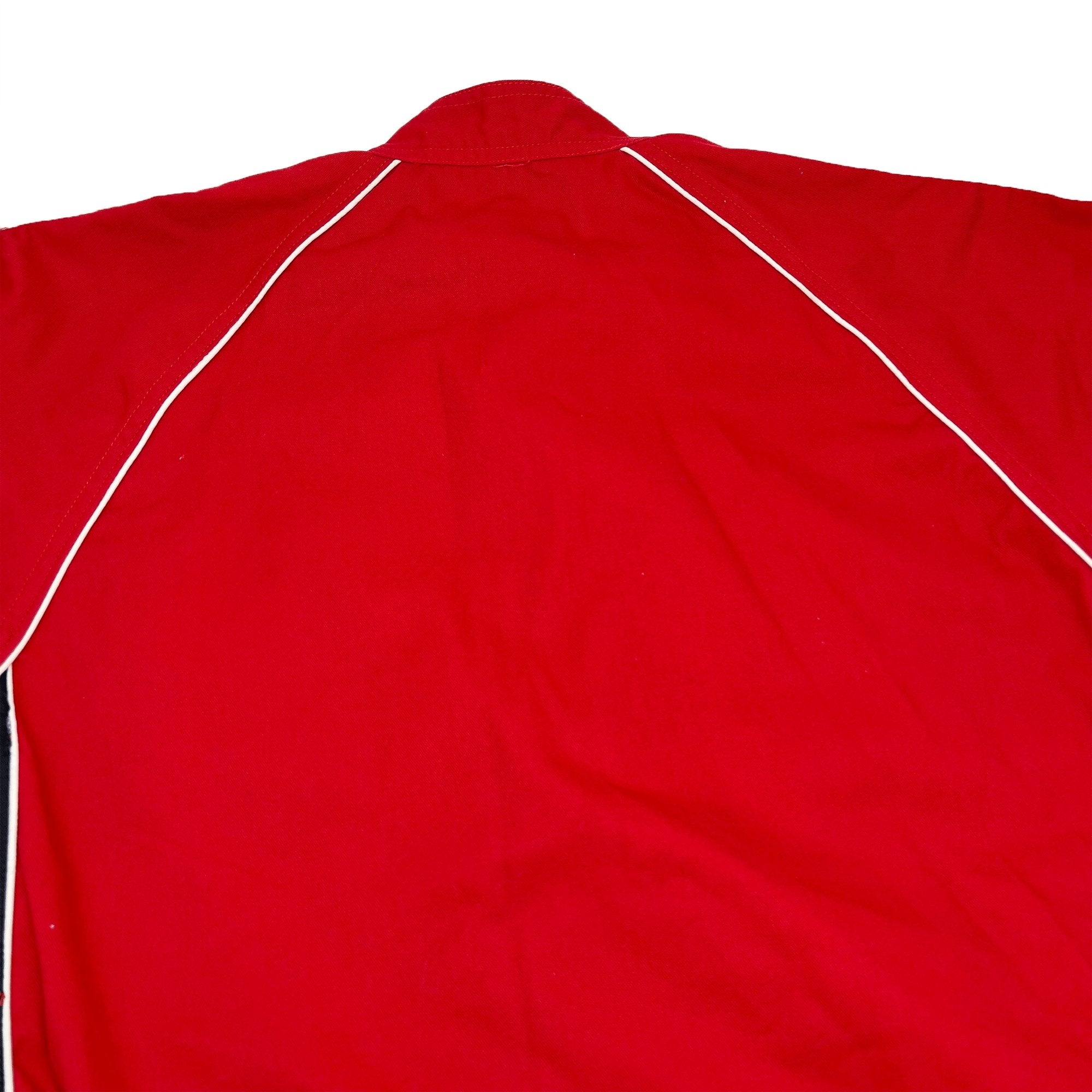 Vintage Showa Era JDM Japan Advan Yokohama Racing Coveralls Tsunagi Red - Sugoi JDM