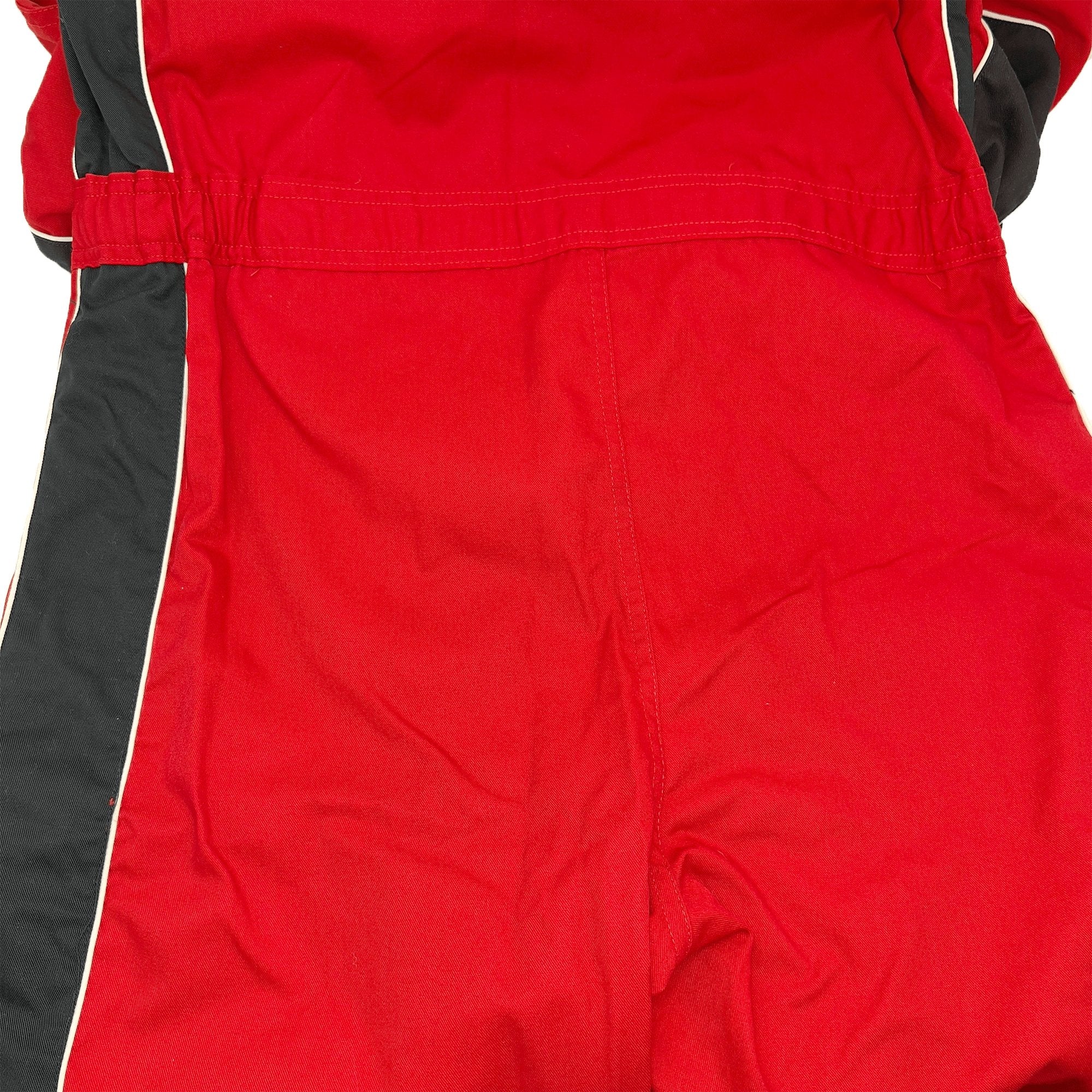 Vintage Showa Era JDM Japan Advan Yokohama Racing Coveralls Tsunagi Red - Sugoi JDM