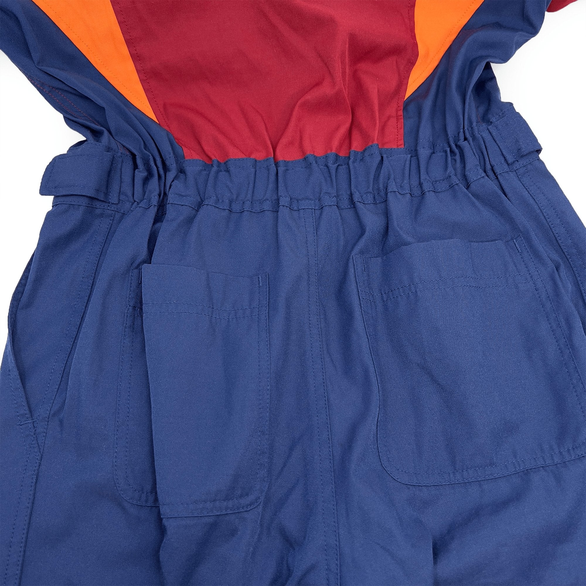 Women's JDM Eneos Oil Short Sleeve Jumpsuit Coveralls Tsunagi Mechanic Suite - Sugoi JDM