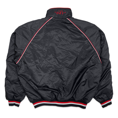 Vintage 1990s Japan Asahi Super Dry Stadium Bomber Jacket Black