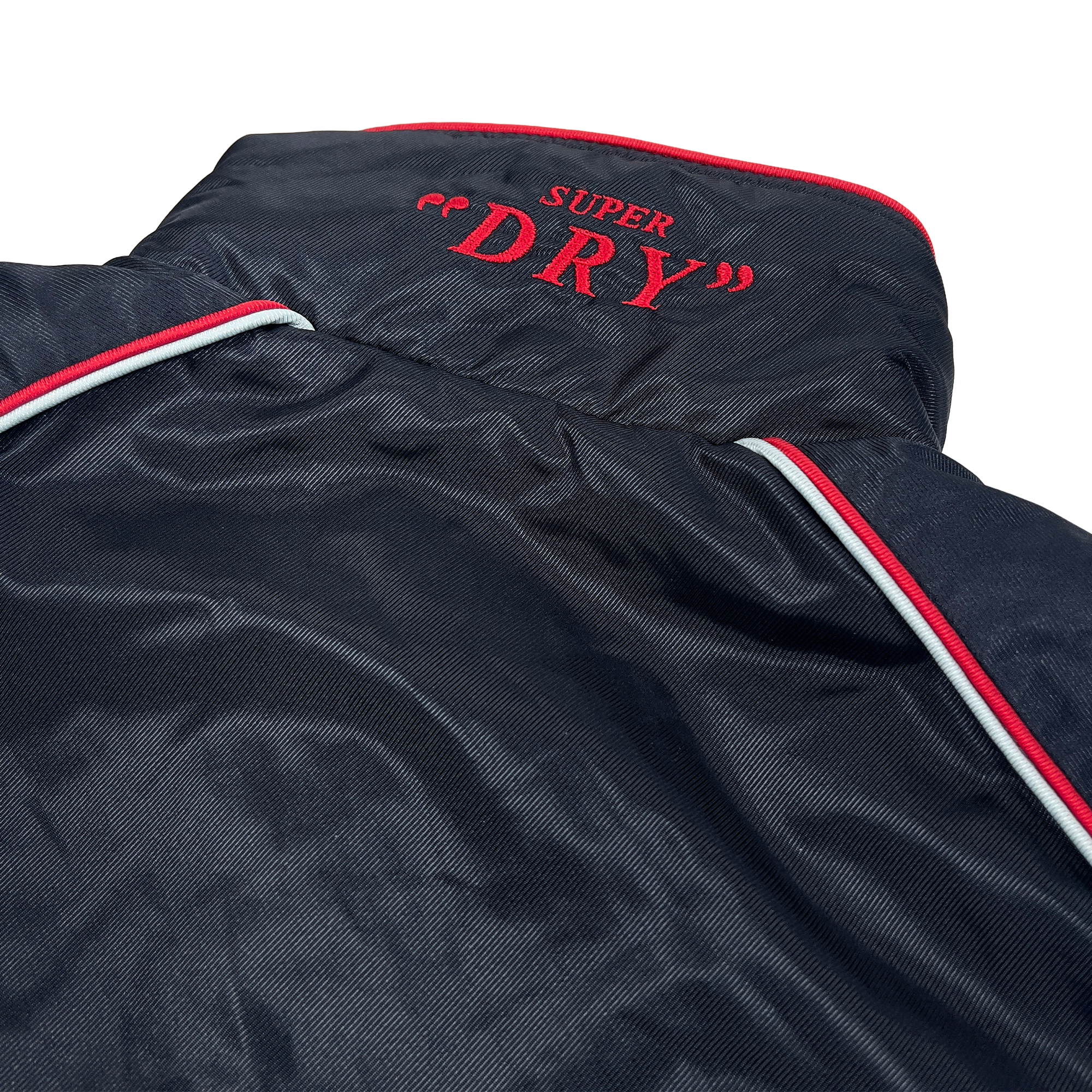 Vintage 1990s Japan Asahi Super Dry Stadium Bomber Jacket Black