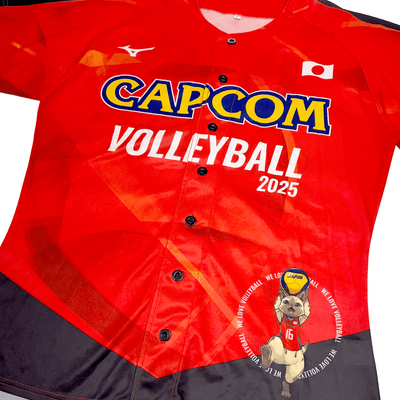 CAPCOM × Team Japan Volleyball 2025 VNL Kaitori Daikichi Chiba Jersey - Sugoi JDM