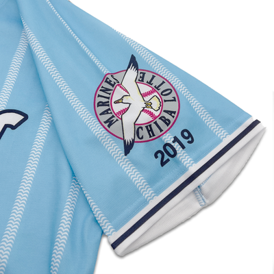 New Japan NPB Chiba Lotte Marines Baseball Promotional Jersey Blue 2019