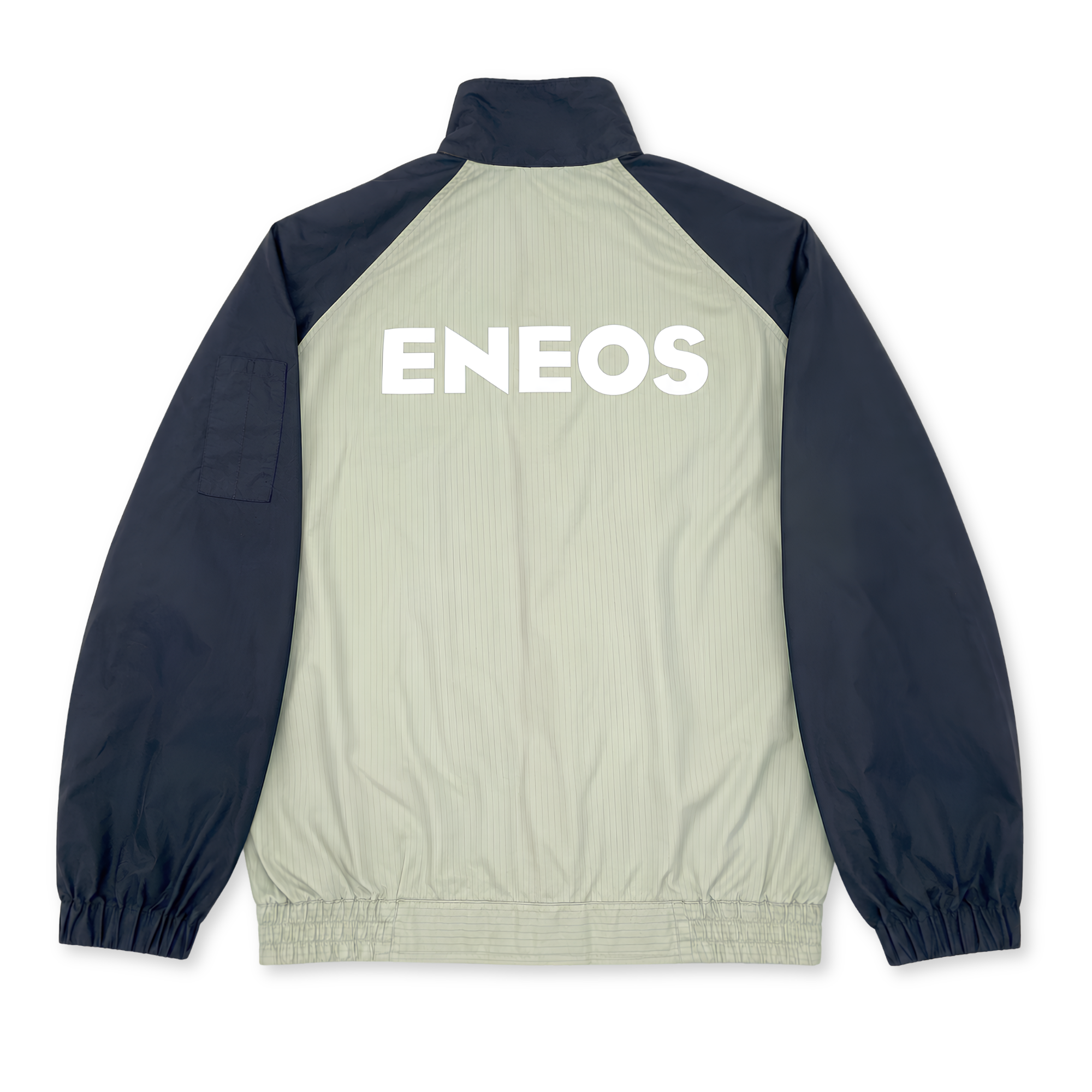 Genuine Japan JDM ENEOS Oil Fuel Summer Staff Windbreaker Jacket Blue