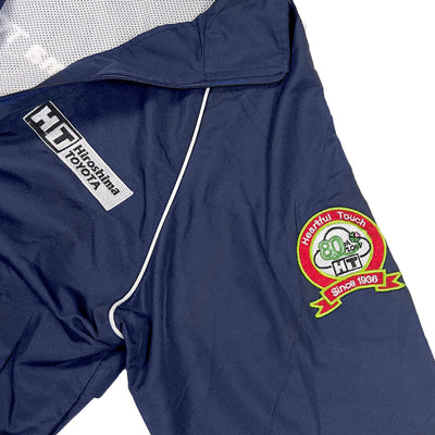 Genuine Japan JDM Toyota Hiroshima Toyota 80th Anniverary Jacket Blue - Sugoi JDM