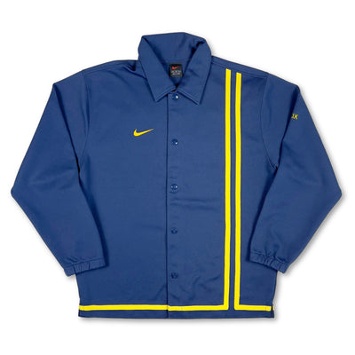 Genuine Japan Nike Meiji Gakuin University Basketball Team Warmup Jacket Blue - Sugoi JDM
