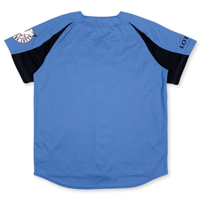 Genuine Japan NPB Chiba Lotte Marines Baseball Fan Jersey Away Blue - Sugoi JDM