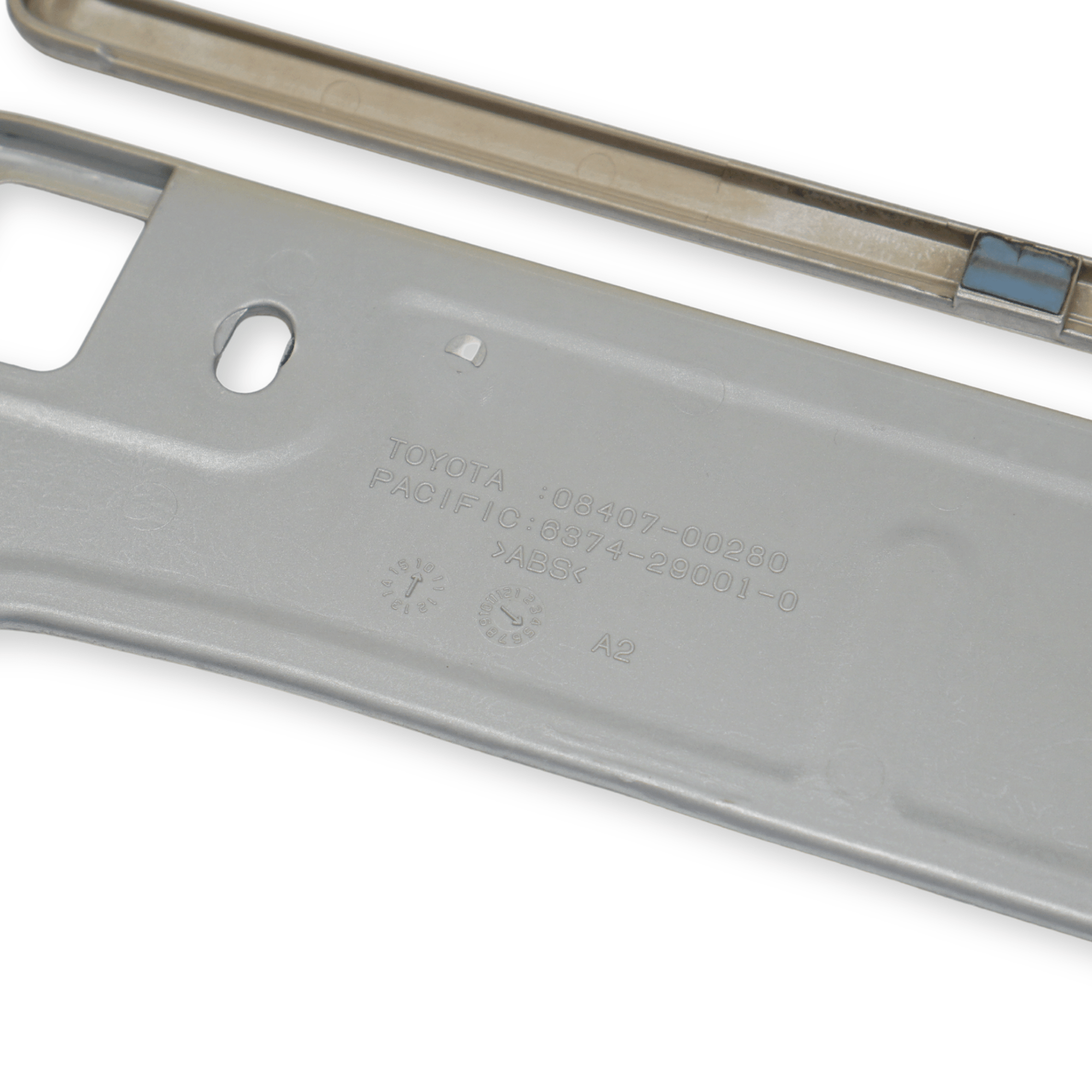 Genuine JDM Japanese Toyota License Plate Set Ichikawa Chiba 300 39 - 40 (2 PCS) - Sugoi JDM