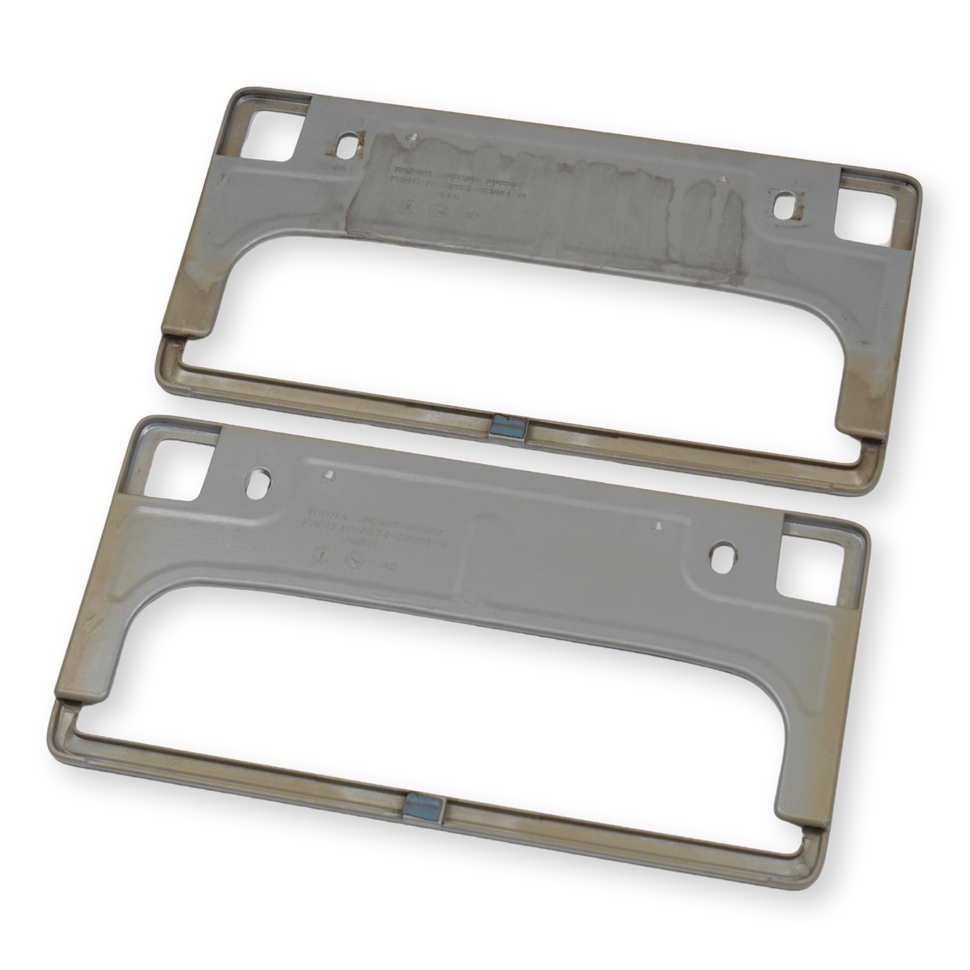 Genuine JDM Japanese Toyota License Plate Set Ichikawa Chiba 300 39 - 40 (2 PCS) - Sugoi JDM