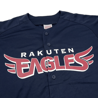 Genuine NPB Japan Baseball Tohoku Rakuten Eagles Jersey 2021 Black - Sugoi JDM
