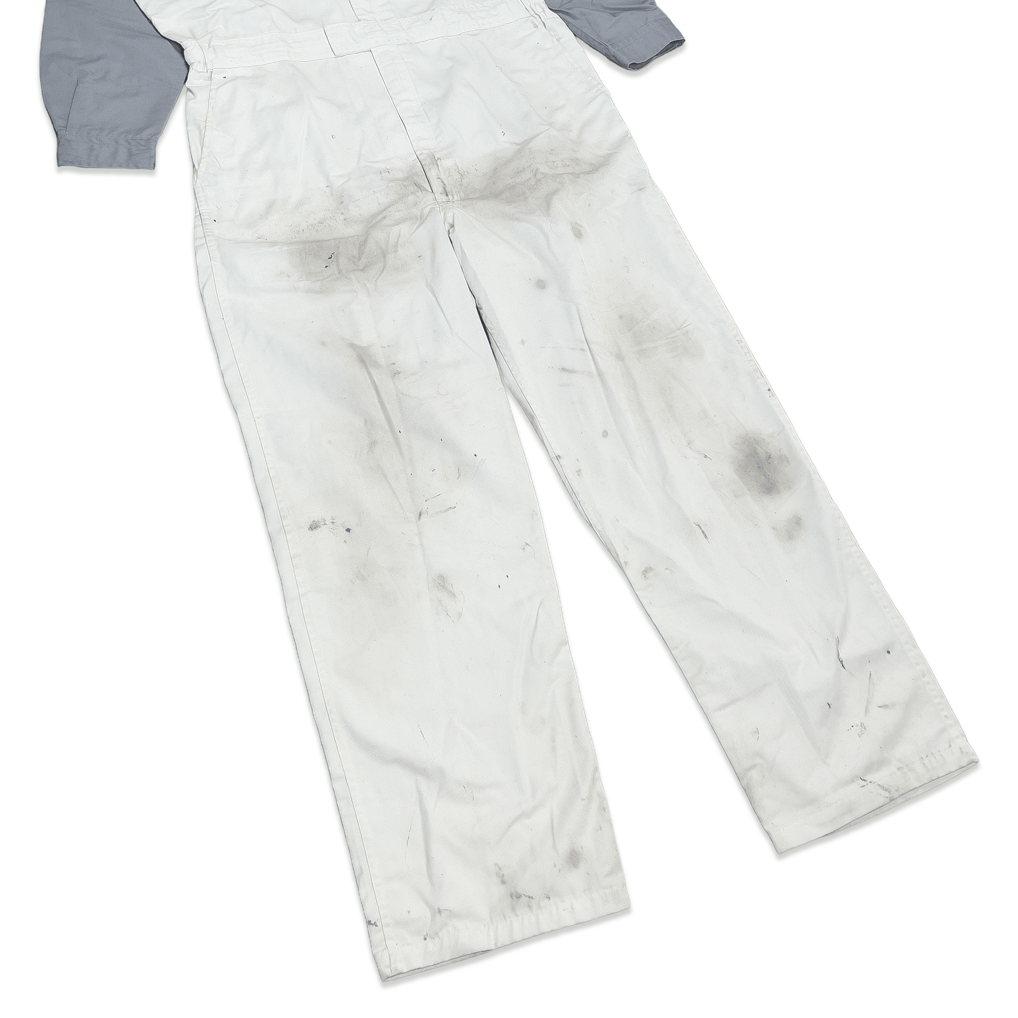 Genuine Retro 90s JDM Japan Honda Clio Mechanic Coveralls Tsunagi White Grey - Sugoi JDM