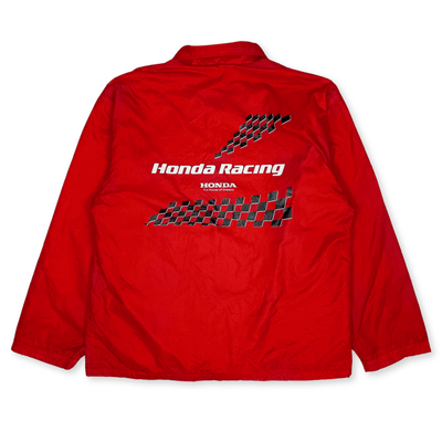 Genuine Retro Apex JDM F1 Japan Honda Racing Pit Crew Team Jacket Red 2003 - Sugoi JDM
