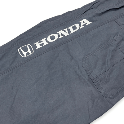 Genuine Retro JDM Japan Honda Summer Jumpsuit Coveralls Tsunagi Gray - Sugoi JDM