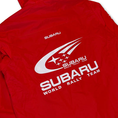 Genuine Subaru STi Motul WRC World Rally Team Staff Pit Crew Jacket Red - Sugoi JDM