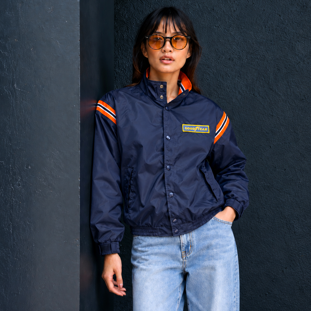 Vintage JDM 2000s Goodyear ICE NAVI NEO Staff Jacket – Japanese Winter Tire