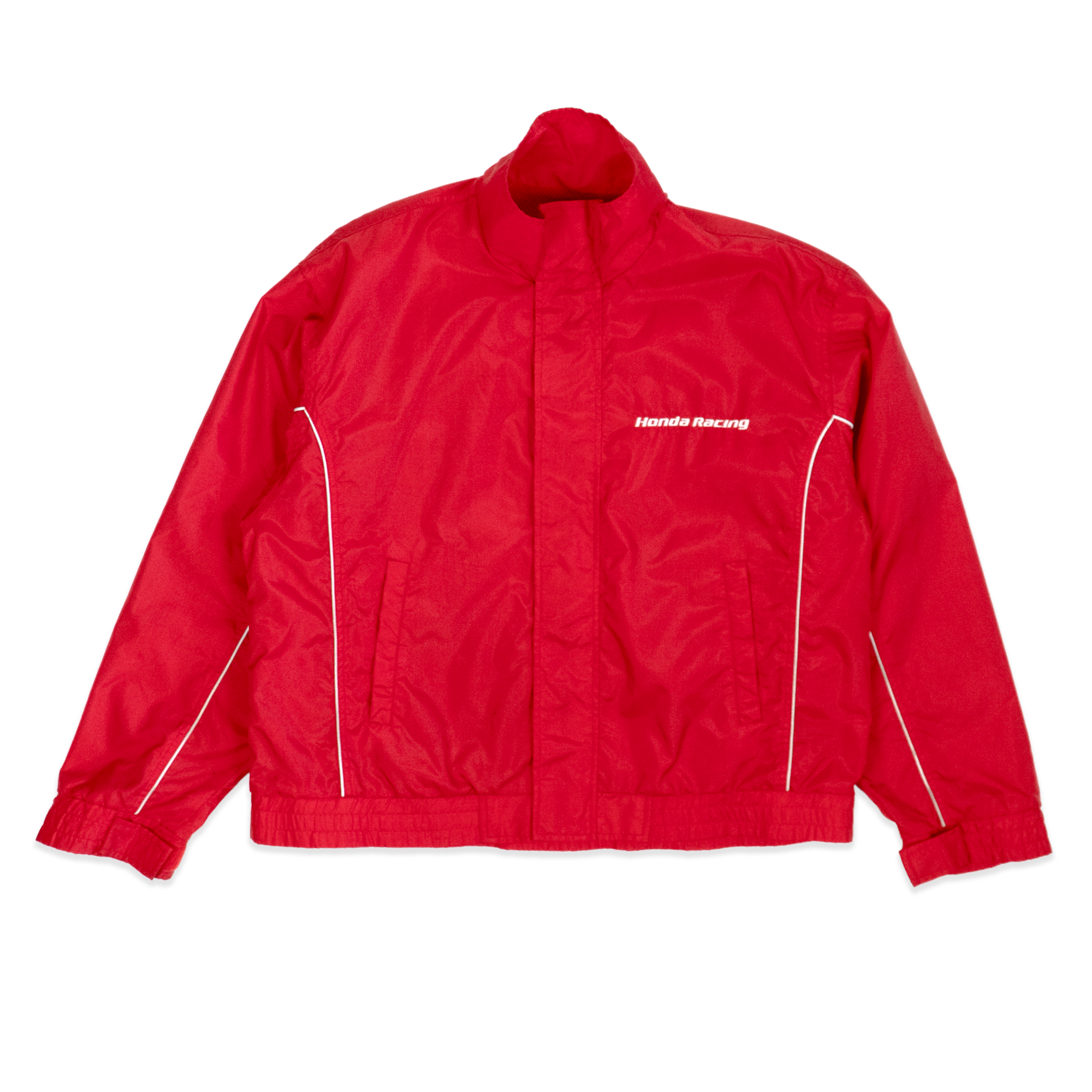 Retro 1990s Showa JDM Honda Japan  F1 Racing Design Jacket Red