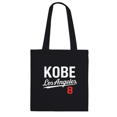Japan Legacy Across Borders Kobe Bryant Dodgers Eco Tote Bag Black - Sugoi JDM