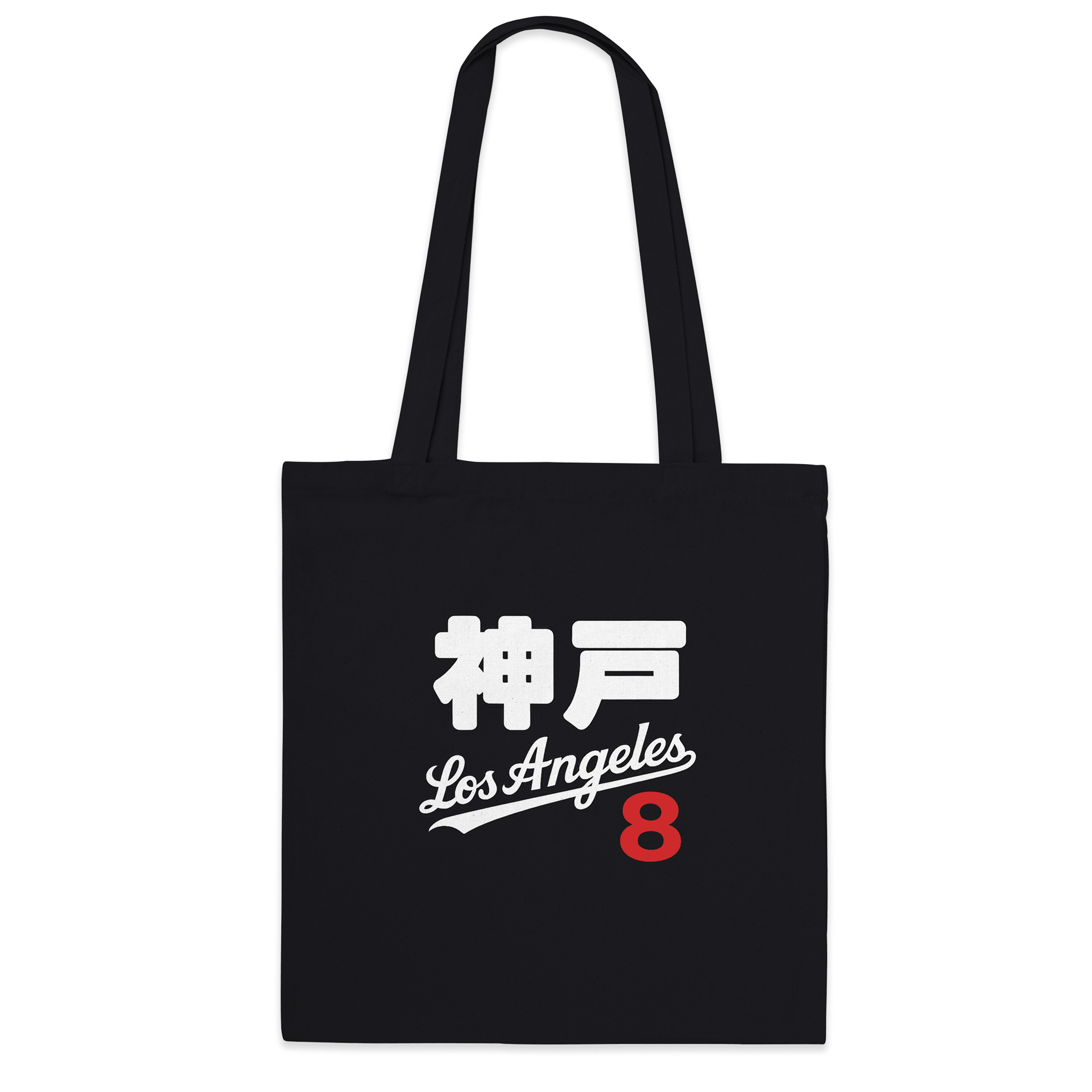 Japan Legacy Across Borders Kobe Bryant Dodgers Eco Tote Bag Black - Sugoi JDM