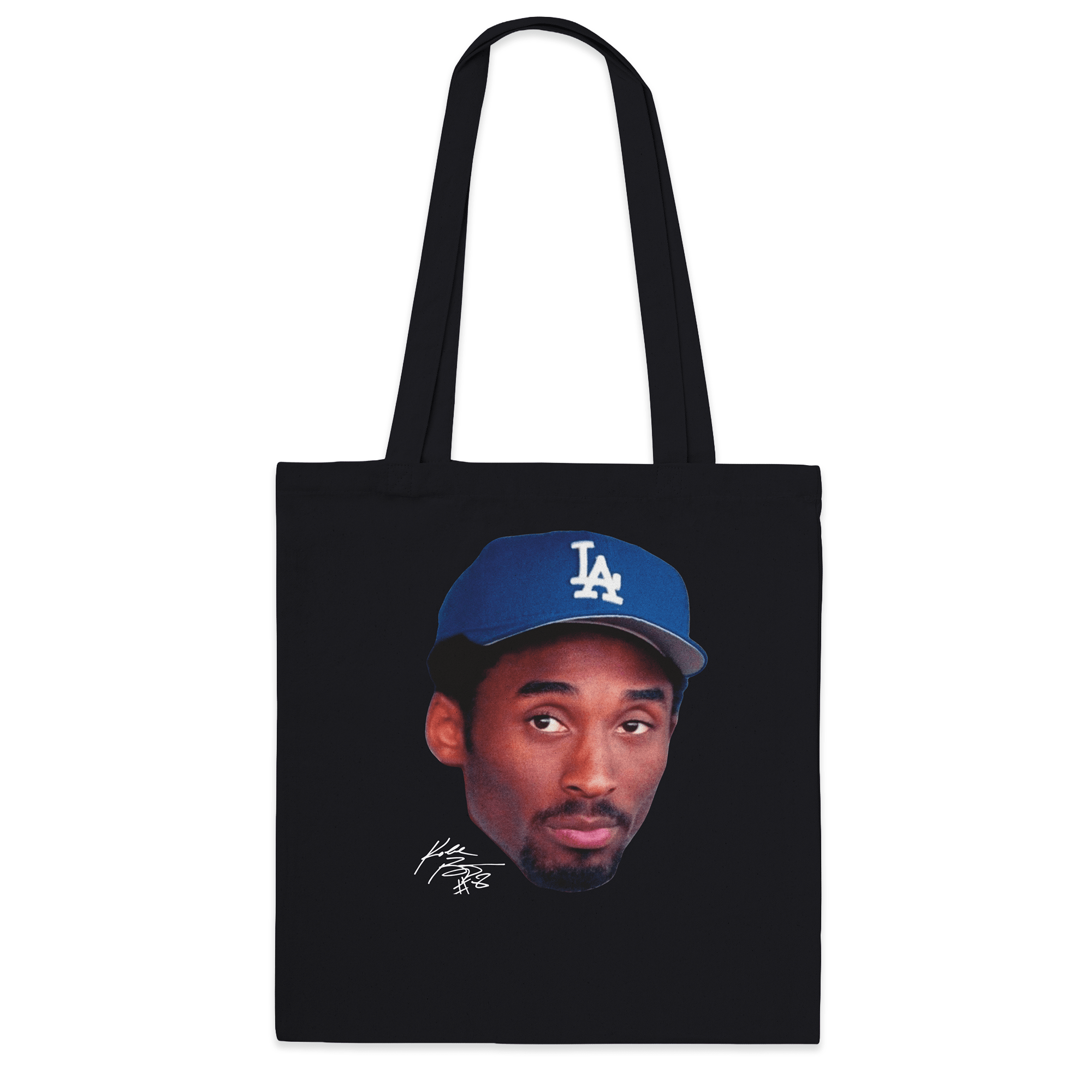Japan Legacy Across Borders Kobe Bryant Dodgers Eco Tote Bag Black - Sugoi JDM