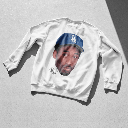 Japan Legacy Across Borders Kobe Bryant Dodgers Sweatshirt White - Sugoi JDM