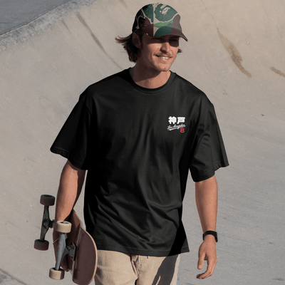 Japan Legacy Across Borders Kobe Bryant Dodgers T Shirt Black - Sugoi JDM